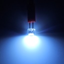 0.5W 4,8mm яскравий БІЛИЙ  холодний; w.cl.