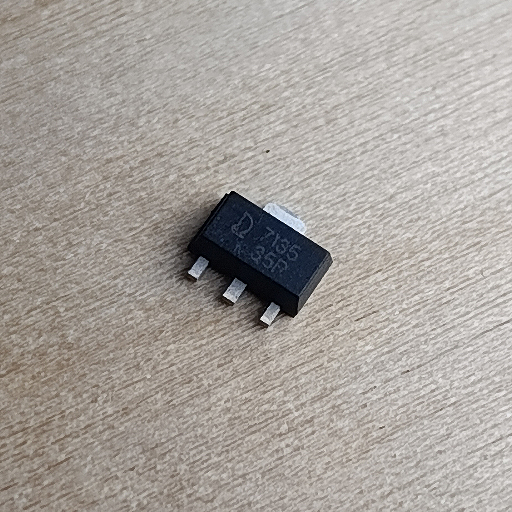 Мікросхема, лінійний світлодіодний драйвер AMC7135 350mA SOT89-3