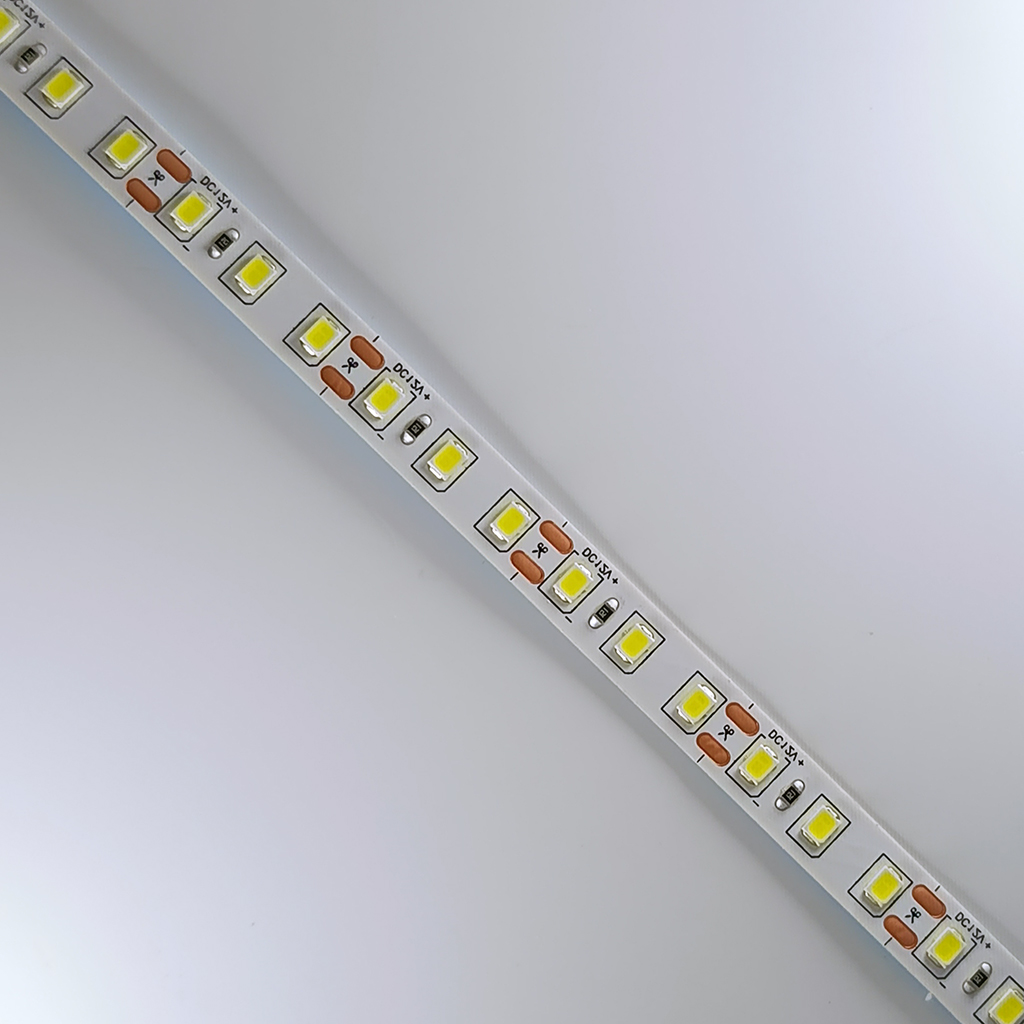 Світлодіодна стрічка Czine Light SMD 2835 120 LEDs/m 10W 1m 12V IP20 Біла Холодна, CZ-12V-2835-120-СW-8mm