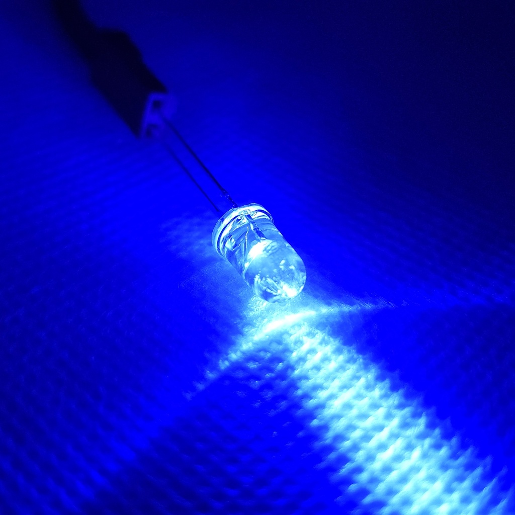 CZ-5014SHBC, СИНІЙ, 5mm, water clear