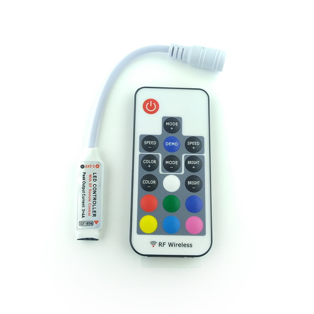 RGB ledstrip RF controller пульт 16 кнопок