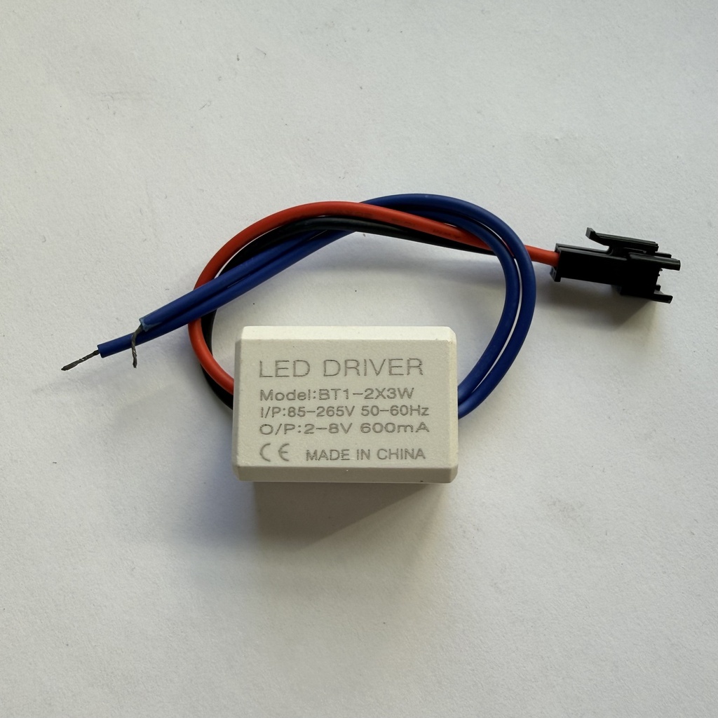 Драйвер для 1-2 діодів 3W, 2-8v