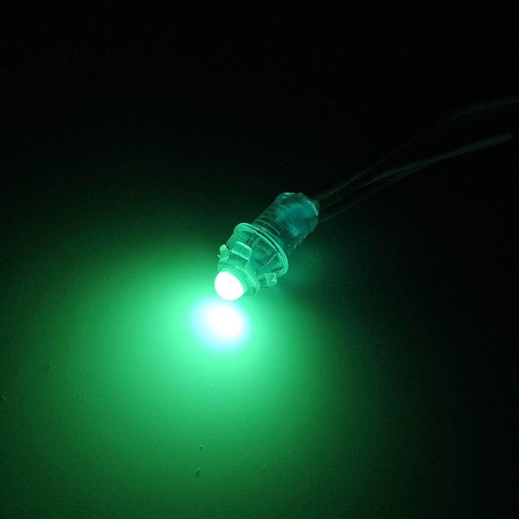 Модуль рекламний 12v монтажний 1 діод Зелений