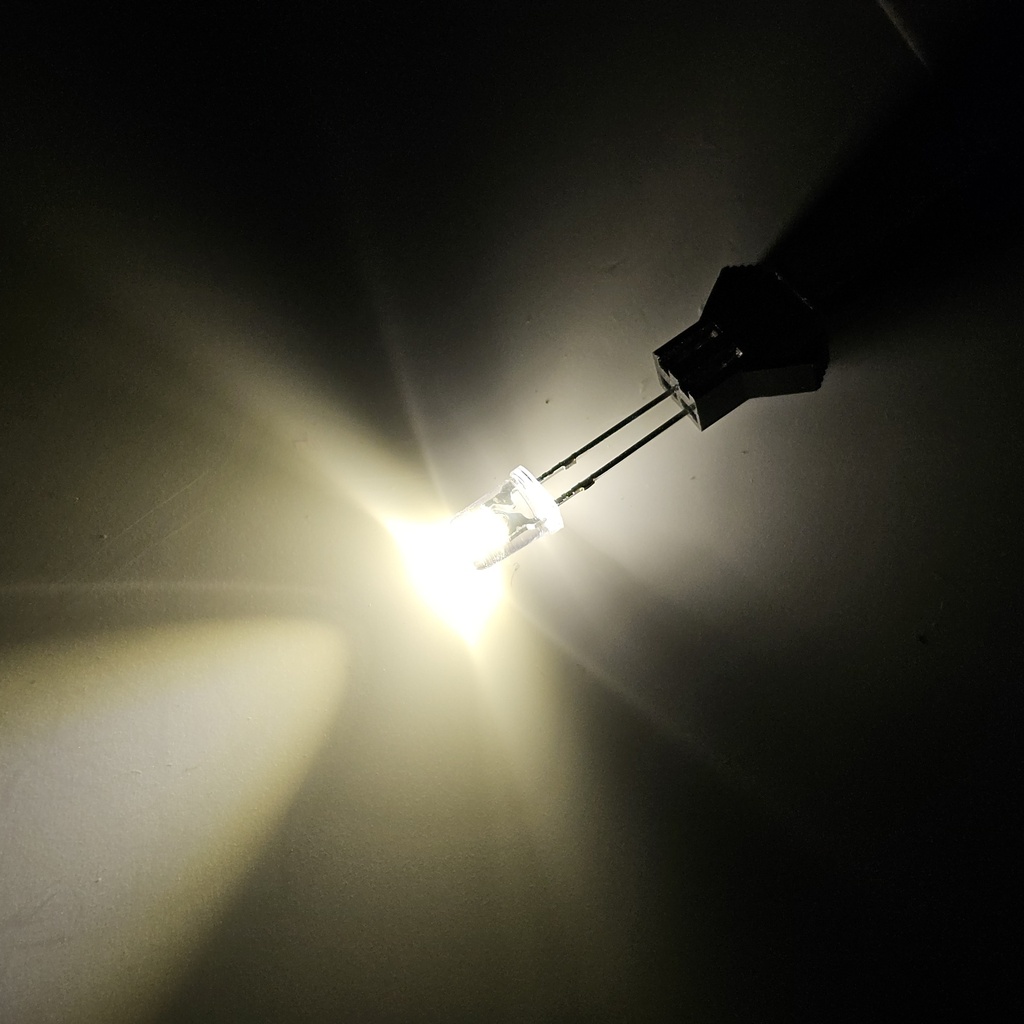 CZ-5014SWWC-12V, БІЛИЙ ТЕПЛИЙ, 5mm, water clear