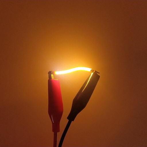 CZ-FILL-40WW-3V-F, світлодіодна нитка "філамент", гнучка