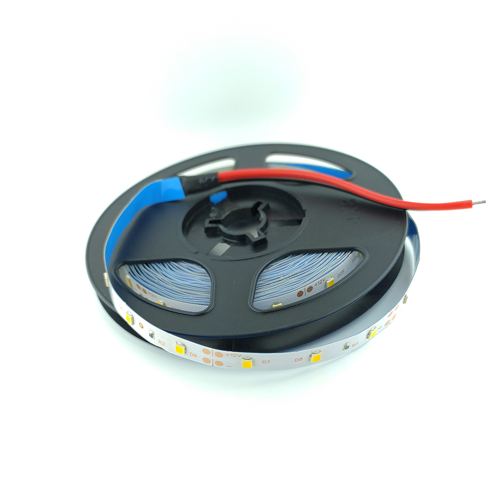 Світлодіодна стрічка GriLight SMD 2835 60 LEDs/m 6W 1m 12V IP20 Біла Тепла, GL-2835-60-12V-WW