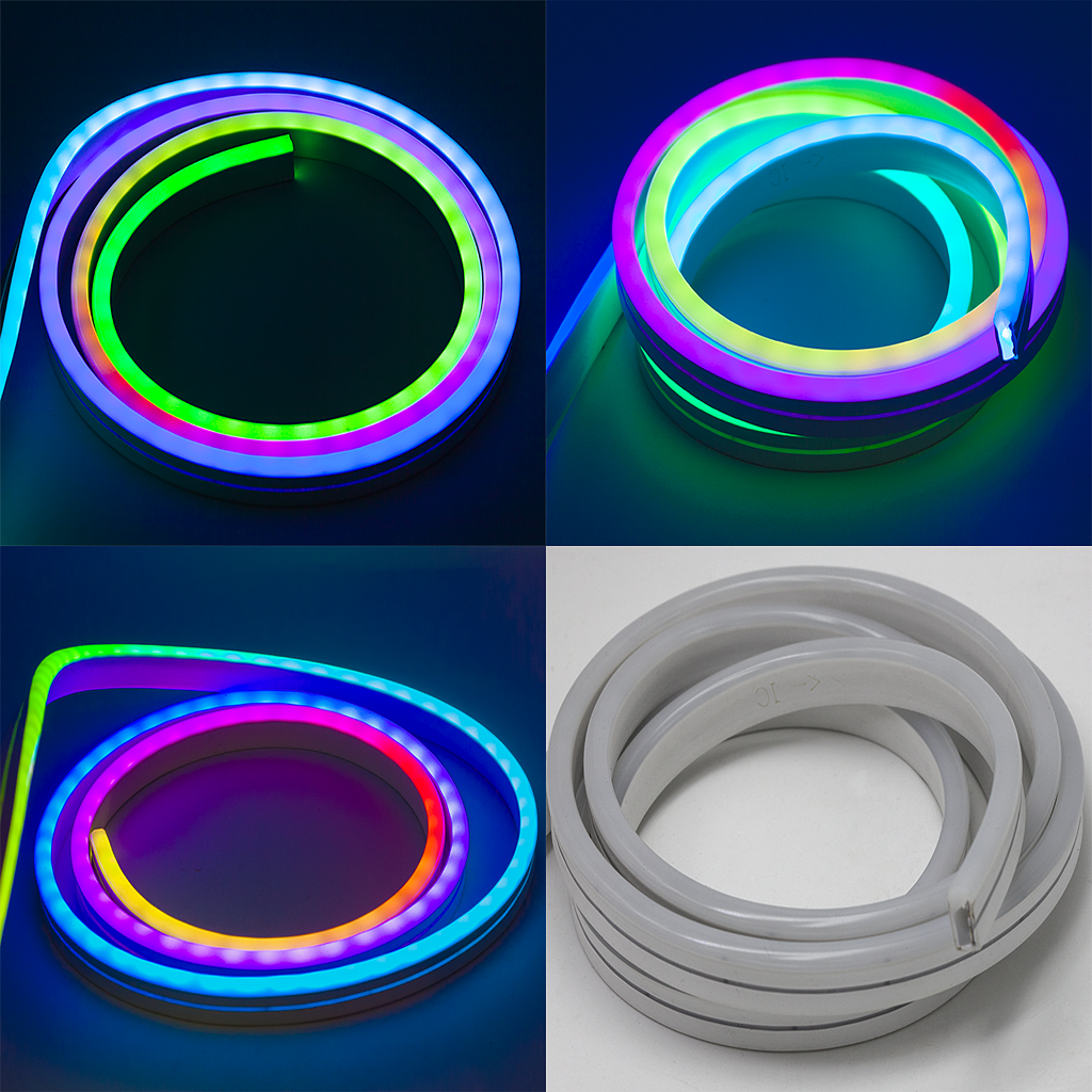 Адресний світлодіодний Smart RGB неон GriLight WS2811 12 В 12 Вт 84 led/м IP65, GL-NEON-ARGB-84L-12V