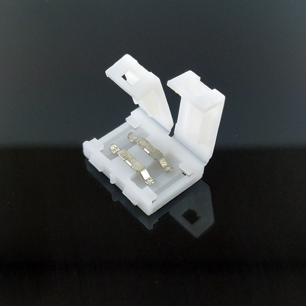 Коннектор світлодіодної стрічки 8mm 2p 