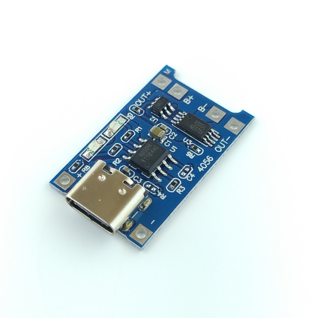 Плата зарядки Li-Ion акумулятора TP4056 Type-C