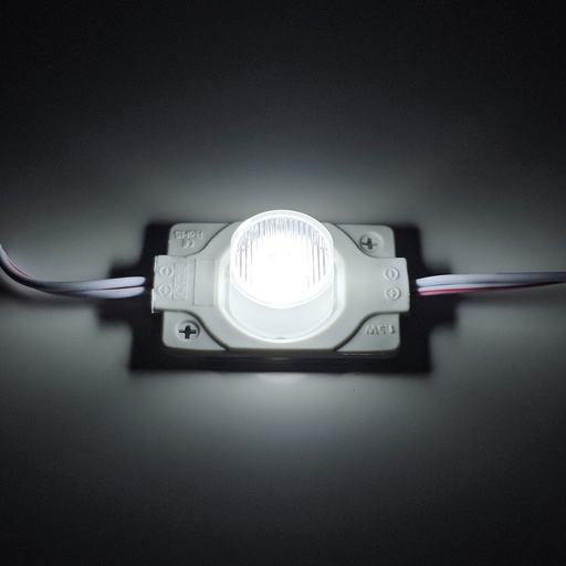 Модуль рекламний 12v COB круглий з лінзою 1.5W Білий холодний