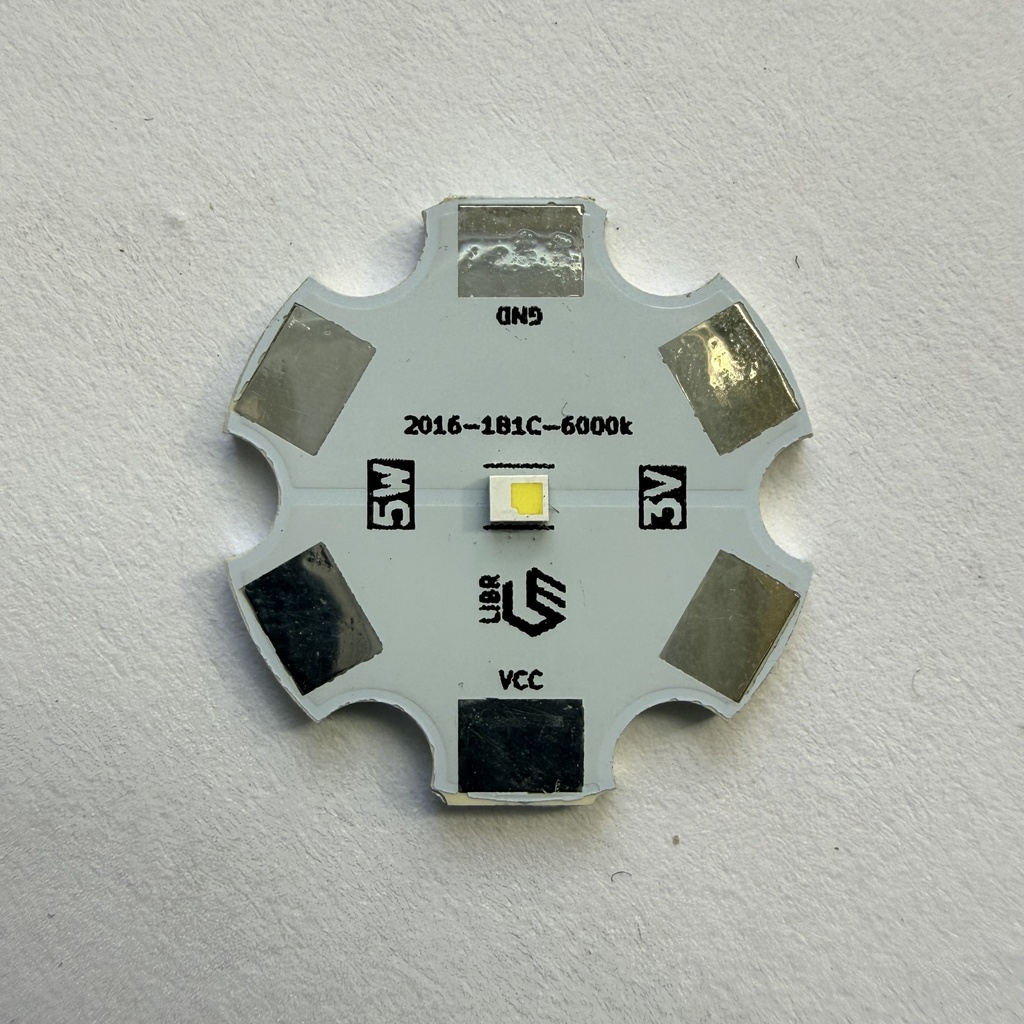 LIBR-2016-1B1C-6000k 3v 5w